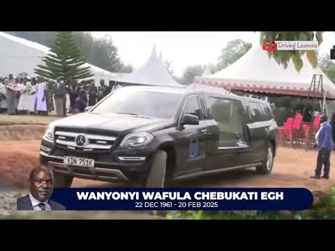 Final Farewell: Chebukati’s Body Arrives for Last Rites & Prayers Before Burial