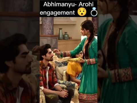 अभिमन्यु आरोही की शादी 😱 || yrkkh episode