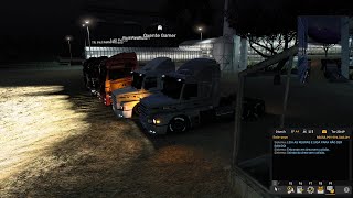 SCANIA 143 PRESSÃO - SERVIDOR 128 PLAYER - COMBOIO DA MADRUGADA - RBR - EURO TRUCK SIMULATOR 2 1.50