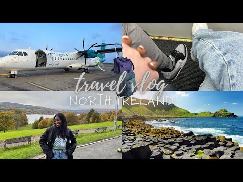 Travel with me to Northern Ireland✈️, trying English food, Carol service, opening presents🤭