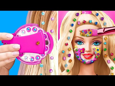 WOW 😍 Amazing Sparkling ✨ Makeover for Doll By ChiLaLa, La La Life & Cool Tool 💜