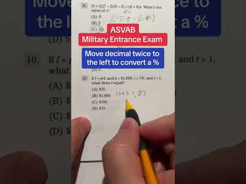 ASVAB Prep Math Knowledge Practice 10