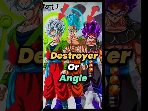 Goku and Vegeta became the new destroyers and angels of universe 7 #shorts #anime