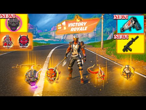 ALL MYTHIC GUNS & NEW 3 MEDALLIONS IN FORTNITE ( NEW! CHAPTER 6 SEASON 1 )