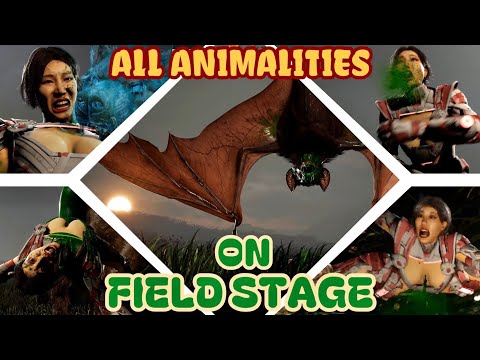 All Animalities Performed on NEW Field Stage   - Mortal Kombat 1