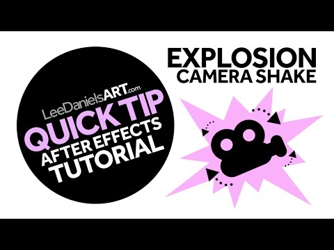 After Effects Tutorial | QUICK TIP | Explosion Camera Shake