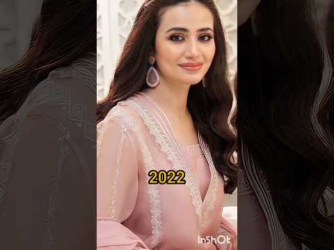 Evolution of sana javed from 2016 to2023#short#sanajaved#viralvedio#viralshort