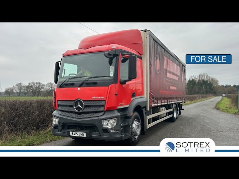 For Sale - New Stock From Sotrex: Mercedes Benz Actros 2530 6 X 2 Curtainsider