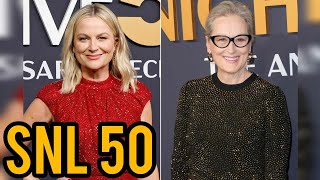 Amy Poehler’s Hilarious Fangirl Moment with Meryl Streep at SNL 50!