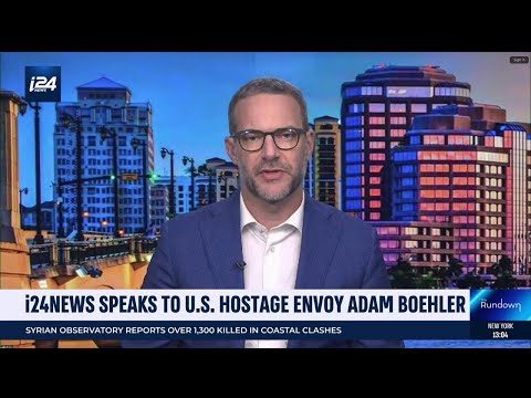 Adam Boehler speaks to i24NEWS on direct Hamas talks