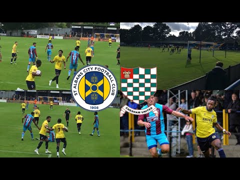 MINHAS BRACE SENDS GENERALS TO VICTORY! | ST ALBANS CITY VS CHESHAM UNITED MATCH DAY VLOG