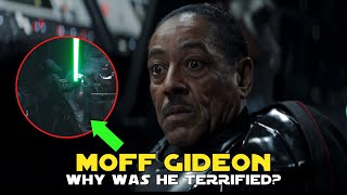 Why Moff Gideon Was TERRIFIED Of Luke Skywalker In The Mandalorian | Star Wars Fast Facts #Shorts