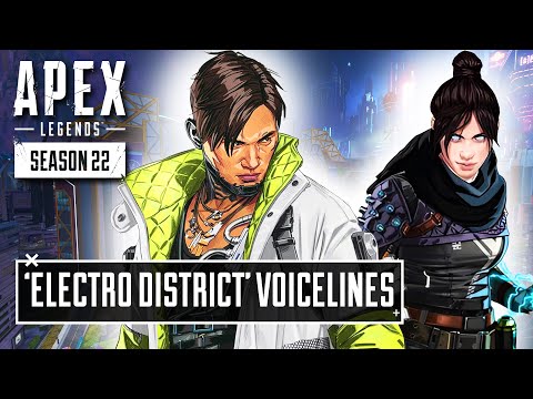 *NEW* Electro District Voicelines in Apex Season Season 22