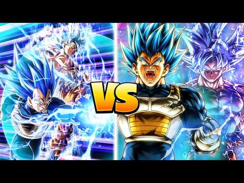 Recreating Dokkan's EVOLUTION BLUE VEGETA & MUI GOKU in Dragon Ball Legends