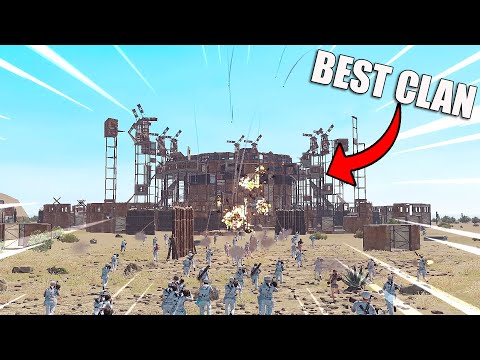 Can 100 Players Defeat the BEST Clan in Rust? *REMATCH*