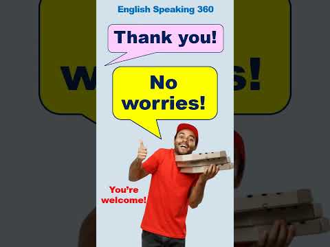 8 Ways to say YOU'RE WELCOME in ENGLISH    #shorts