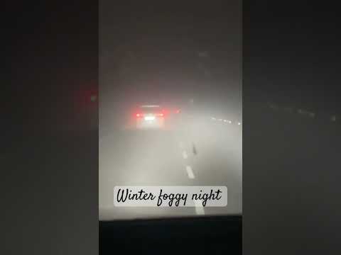 Winter foggy night ll#youtubeshorts #youtube #yt #love #travel #viralvideo