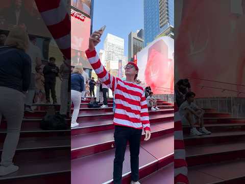 Playing Where’s Waldo in REAL LIFE