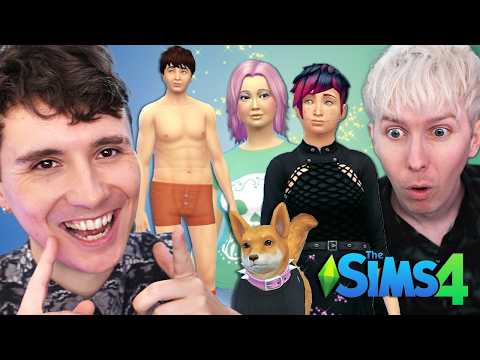 FASHION MAKEOVER SPECIAL EPISODE - Dan and Phil play The Sims 4: Season 2 #13