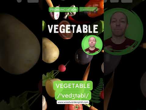 Pronunciation of VEGETABLE in English 🥕 How to say VEGETABLE 🥦 English Pronunciation