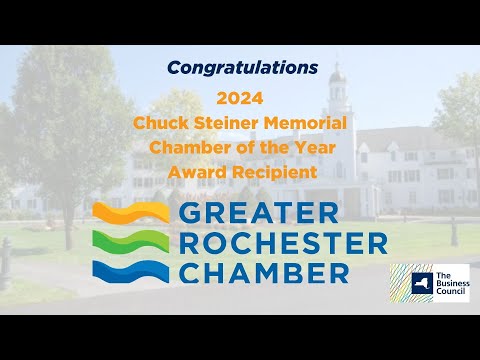 2024 Annual Meeting - Chamber of the Year - Acceptance Video - Greater Rochester Chamber