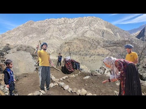 How do they build a vegetable garden in the mountains? The mystery of the nomadic lifestyle in iran