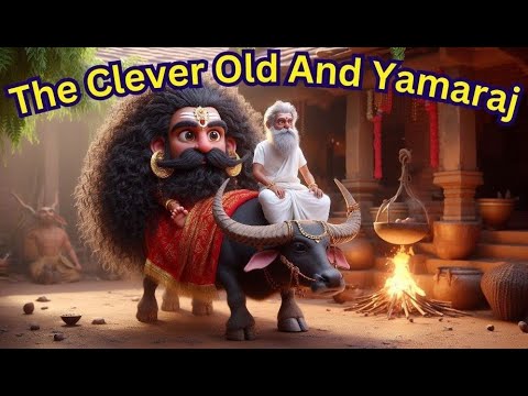 The Clever Old And Yamaraj | Panchatantra Moral Stories For Kids | English Cartoon