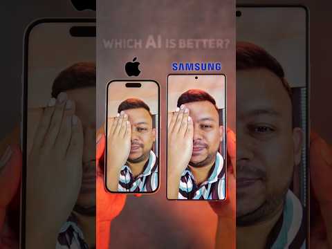 iPhone vs Samsung 🔥 AI Challenge #shorts #samsung #iphone #ai