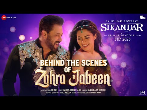 Zohra Jabeen - Making | Sikandar | Salman Khan, Rashmika | Pritam | Nakash Aziz, Dev Negi, Mellow D