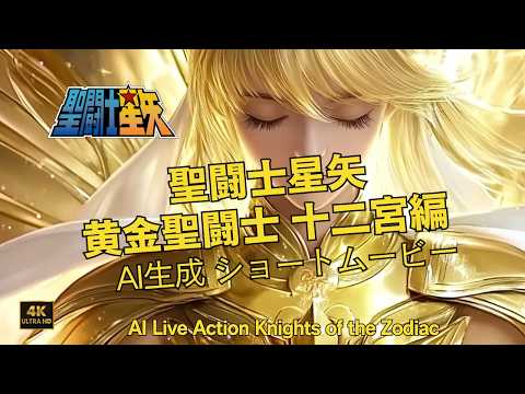 [AI-generated animation, live-action style] Saint Seiya: Knights of the Zodiac AI  ai music video