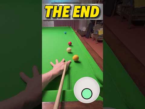 Snooker Practice Challenge Week 48 🔚 GoPro Headcam POV