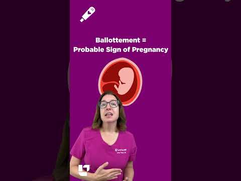 What is ballottement? - Ask Nurse Cathy: Maternity SHORT | @LevelUpRN