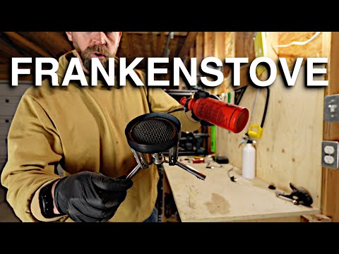 Making a Windburner Whisperlite Hybrid: The Frankenstove