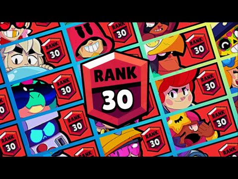 Every Brawler Rank 30 in Showdown