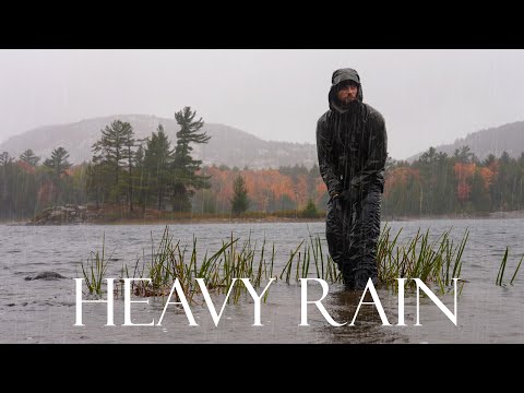 6 Days Fall Camping in Rain Storms