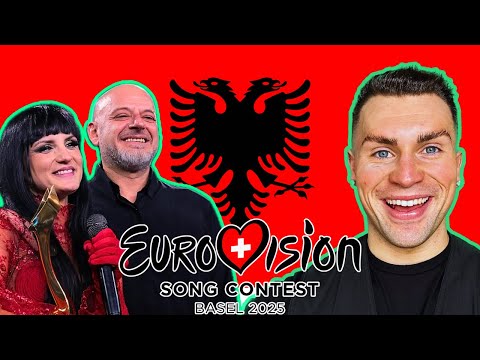 LET’S REACT TO ALBANIA’S ENTRY FOR EUROVISION 2025 | SHKODRA ELEKTRONIKE - ZJERM