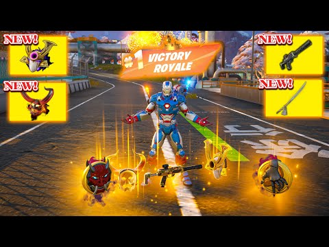 Iron Patriot vs NEW MEDALLIONS & MYTHIC WEAPONS ( NEW! FORTNITE CHAPTER 6 SEASON 1 )