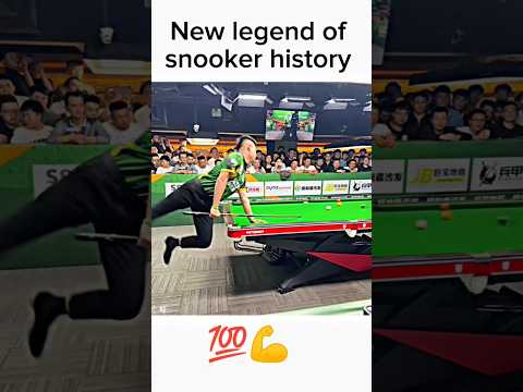 New legend of snoker history #trendingshorts #snooke #snookerplayer #shots #pool #snooker