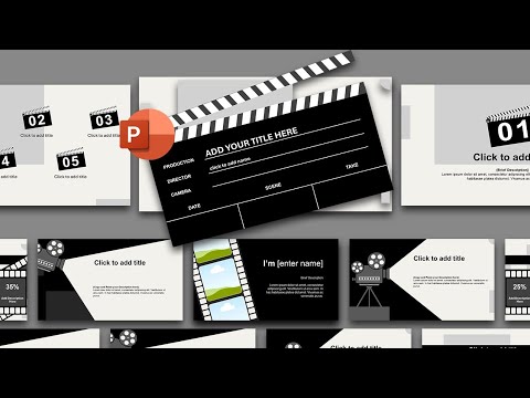 Cinema PowerPoint Template | Aesthetic PowerPoint Presentation | FREE TEMPLATE