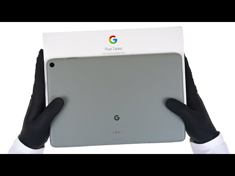 Google Pixel Tablet Unboxing - ASMR