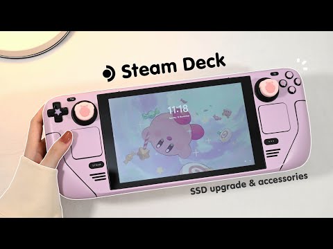 Steam Deck unboxing | 2TB SSD Upgrade | Windows dual boot | genshin | accessories