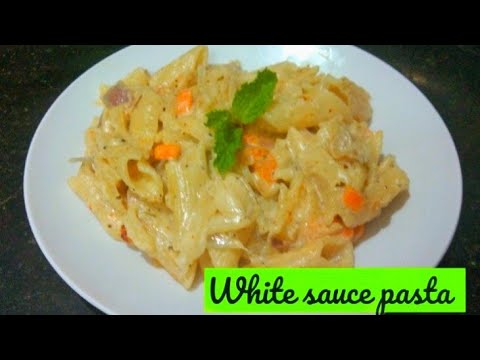 White sauce pasta /How to make White sauce pasta /Pasta in white sauce /creamy & tasty