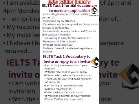 IELTS WRITING BAND 9 || IELTS VOCABULARY BAND 9 #shorts #letter  #writing