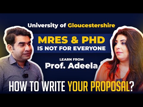 MRes & PhD in UK | Write a WINNING Research Proposal for Your PhD in the UK