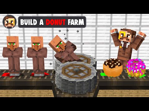 I Built a DONUT FACTORY in Minecraft Create