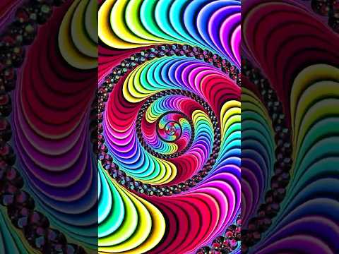 #shorts #trippy #psytrance Fractal: A Thrilling and High-Speed Animation Spectacle