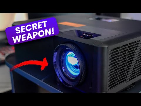 This 4K Projector Has a UNIQUE FEATURE! ( Optoma UHZ55 )