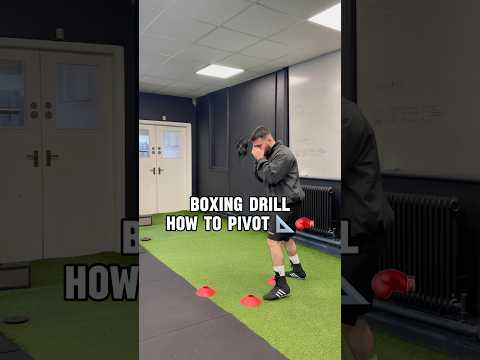 Basic Boxing How To Pivot #boxing #footwork #boxingtips