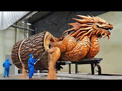 Incredible Woodworking Techniques and Wood Carving Machines