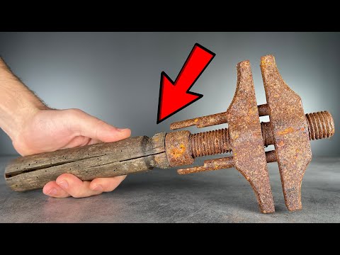 Rusty Wrench Restoration - ASMR